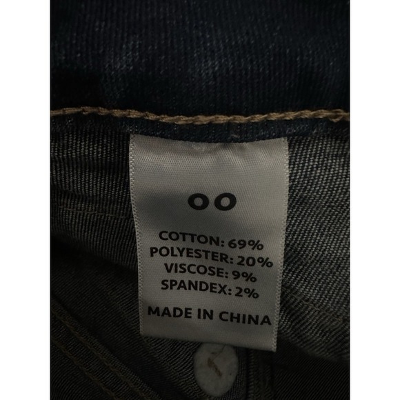 Austin Landing Denim Blue Jeans Wide Leg Pants Size 00 Women's - Picture 11 of 12